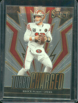 Brock Purdy (49ers) 2023 Select Turbo Charged #TUR-BPU