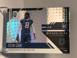 Deon Cain (Colts) 2018 Panini Unparalleled #287