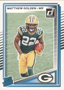 Matthew Golden (Packers) 2025 Donruss Rated Rookie #311