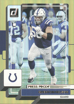 Quenton Nelson (Colts) 2022 Donruss Press Proof Premium #50