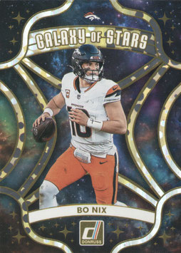 Bo Nix (Broncos) 2024 Donruss Galaxy of Stars #7