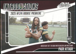 Savion Williams/ Matthew Gordon (Packers) 2025 Absolute Introductions #I-SWS