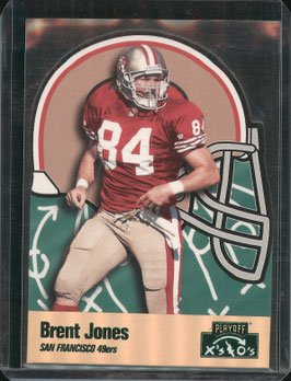 Brent Jones (49ers) 1996 Playoff X‘s & O‘s #142
