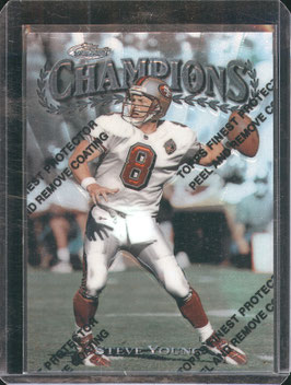 Steve Young (49ers) 1997 Finest Silver #320