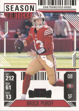 Brock Purdy (49ers) 2024 Contenders #88