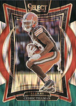 Cedric Tillman (Browns) 2024 Select Concourse Black Green Concourse #17