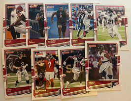 Atlanta Falcons 2020 Donruss Teamset m. Varianten 10 Karten