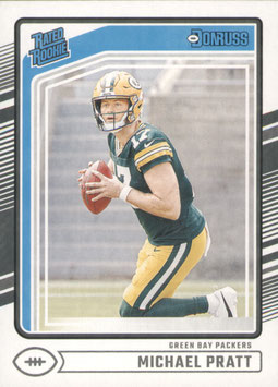Michael Pratt (Packers) 2024 Donruss Rated Rookie #339
