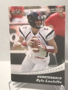 Kyle Lauletta (Richmond/ Giants) 2018 Leaf Limited Edition Lucky 13 #LE-06