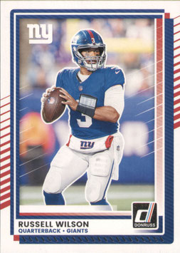 Russell Wilson (Giants) 2025 Donruss #61