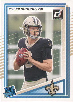 Tyler Shough (Saints) 2025 Donruss Rated Rookie #304