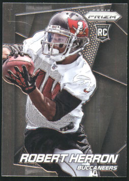 Robert Herron (Wyoming/ Buccaneers) 2014 Prizm #290