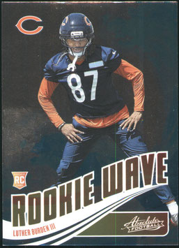 Luther Burden III (Bears) 2025 Absolute Rookie Wave #RW-LBN