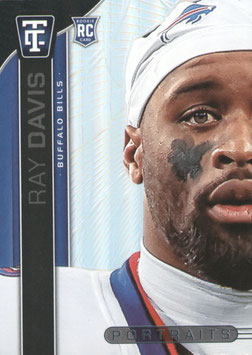 Ray Davis (Bills) 2024 Totally Certified Portraits #23