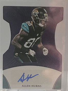 Allen Hurns (Jaguars) 2015 Panini Crown Royale Crown Signatures Purple #CS-AH