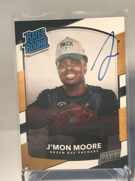 J'Mon Moore (Packers) 2018 Panini Day Rated Rookie Personal Collection #NNo
