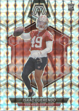 Isaac Guerendo (49ers) 2024 Mosaic Silver Mosaic Prizm #388