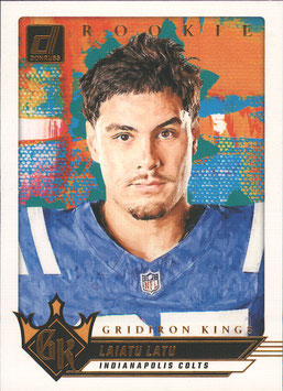 Laiatu Latu (Colts) 2024 Donruss Gridiron Kings #2