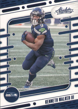 Kenneth Walker III (Seahawks) 2024 Absolute Blue #93