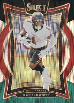 Rachaad White (Buccaneers) 2024 Select Concourse Black & Green Shock Prizm #88
