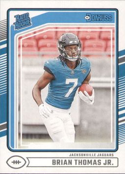 Brian Thomas (Jaguars) 2024 Donruss Rated Rookie #313