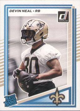 Devin Neal (Saints) 2025 Donruss Rated Rookie #359