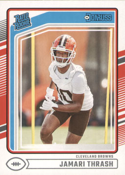 Jamari Thrash (Browns) 2024 Donruss Rated Rookie #376
