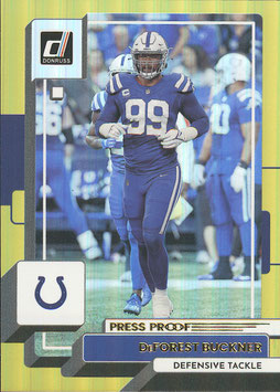 DeForest Buckner (Colts) 2022 Donruss Press Proof Premium #55