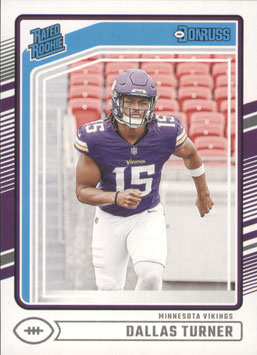 Dallas Turner (Vikings) 2024 Donruss Rated Rookie #331