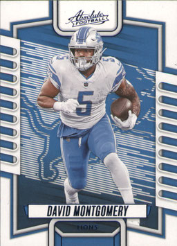David Montgomery (Lions) 2023 Absolute Blue #63
