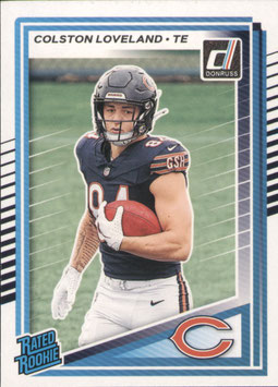 Colston Loveland (Bears) 2025 Donruss Rated Rookie #310
