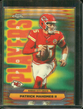 Patrick Mahomes II (Chiefs) 2025 Topps Chrome Power Players #PP-6