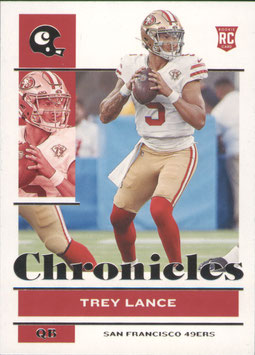 Trey Lance (49ers) 2021 Chronicles #77