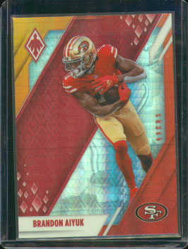 Brandon Aiyuk (49ers) 2021 Phoenix Fire Burst #81