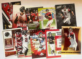 10 Verschiedene Matt Ryan (Falcons) Basekarten R1