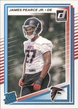 James Pearce (Falcons) 2025 Donruss Rated Rookie #363