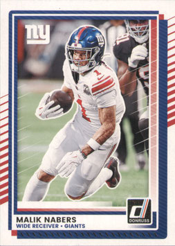 Malik Nabers (Giants) 2025 Donruss #273