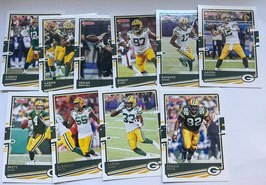 Green Bay Packers 2020 Donruss Teamset m. Varianten 10 Karten