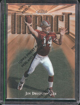 Jim Druckenmiller (49ers) 1997 Finest Rare #338