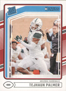 Tejhaun Palmer (Cardinals) 2024 Donruss Rated Rookie #384