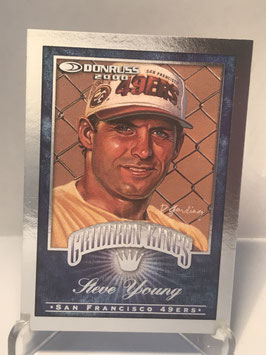 Steve Young (49ers) 2000 Donruss Gridiron Kings #GK9