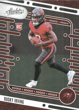 Bucky Irving (Buccaneers) 2024 Absolute #186