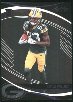 Savion Williams (Packers) 2025 Absolute Blue #174