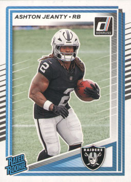 Ashton Jeanty (Raiders) 2025 Donruss Donruss Rated Rookie #305