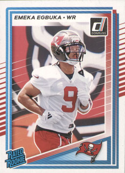 Emeka Egbuka (Buccaneers) 2025 Donruss Rated Rookie #375