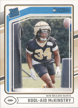 Kool-Aid McKinstry  (Saints) 2024 Donruss Rated Rookie #315