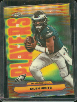 Jalen Hurts (Eagles) 2025 Topps Chrome Power Players #PP-4