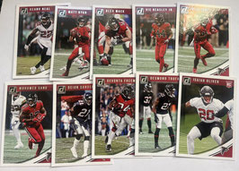 Atlanta Falcons 2019 Donruss Teamset m. Varianten 10 Karten