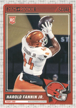 Harold Fannin Jr. (Bowling Green/ Browns) 2025 Score Scorecard #4