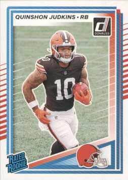 Quinshon Judkins (Browns) 2025 Donruss Rated Rookie #330